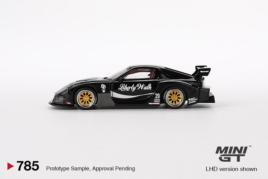 MiniGT - Mazda RX-7 LB-Super Silhouette Liberty Walk Black