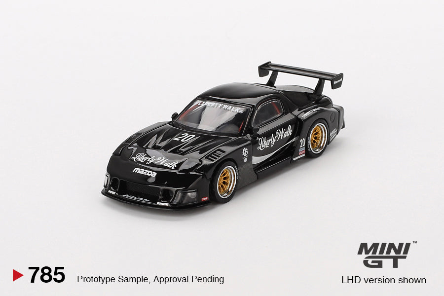 MiniGT - Mazda RX-7 LB-Super Silhouette Liberty Walk Black