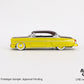 MiniGT - Lincoln Capri Hot Rod 1954 - Lime Yellow