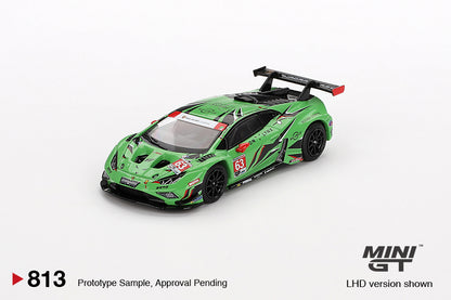 MiniGT - Lamborghini Huracán GT3 EVO2 #63 Iron Lynx 2023 - 1:64 Scale