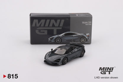 MiniGT - McLaren 750S (Saros Grey) - 1:64 Scale