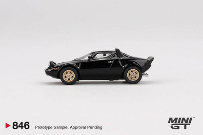 MiniGT - Lancia Stratos HF Stradale Nero (Black) - 1:64 Scale