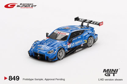 MiniGT - Nissan Z GT500 #1 MARELLI IMPUL Z TEAM IMPUL 2023 Super GT Series
