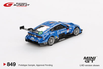 MiniGT - Nissan Z GT500 #1 MARELLI IMPUL Z TEAM IMPUL 2023 Super GT Series