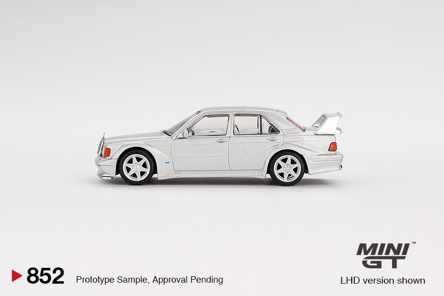 MiniGT - Mercedes-Benz 190E 2.5-16 Evolution II Astral Silver