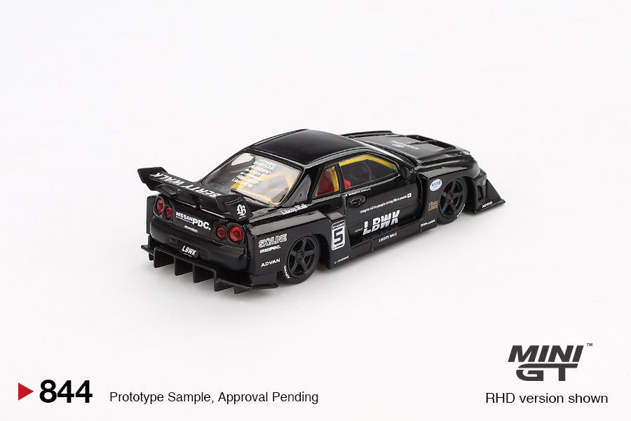 MiniGT - Nissan LB-ER34 LBWK Super Silhouette 'SKYLINE Black'