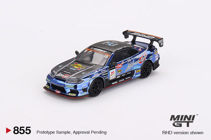 MiniGT - Nissan Silvia (S15) #70 D-MAX Racing 2023 D1 Grand Prix