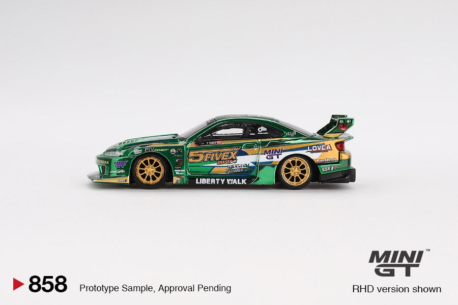 MiniGT - Nissan LB-Super Silhouette (S15) SILVIA LBWK - 2024 Fausto Racing