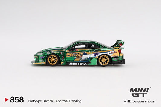 MiniGT - Nissan LB-Super Silhouette (S15) SILVIA LBWK - 2024 Fausto Racing