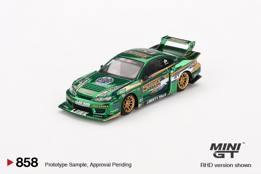 MiniGT - Nissan LB-Super Silhouette (S15) SILVIA LBWK - 2024 Fausto Racing