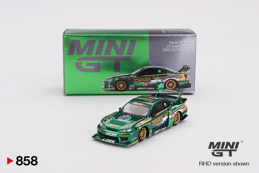 MiniGT - Nissan LB-Super Silhouette (S15) SILVIA LBWK - 2024 Fausto Racing