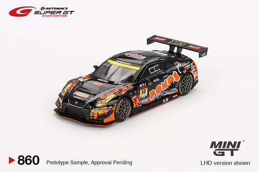 MiniGT - Nissan GT-R NISMO GT3 #10 'Ponos Gainer' GT-R 2023 Super GT Series