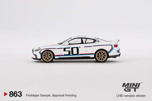 MiniGT - 2023 BMW M4 (G82) 3.0 CSL White