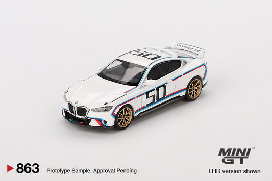 MiniGT - 2023 BMW M4 (G82) 3.0 CSL White