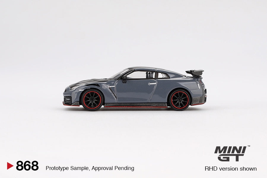 MiniGT - Nissan GT-R Nismo 2024 NISMO (Stealth Grey) - 1:64 Scale