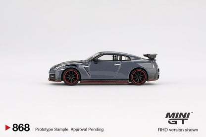MiniGT - Nissan GT-R Nismo 2024 NISMO (Stealth Grey) - 1:64 Scale