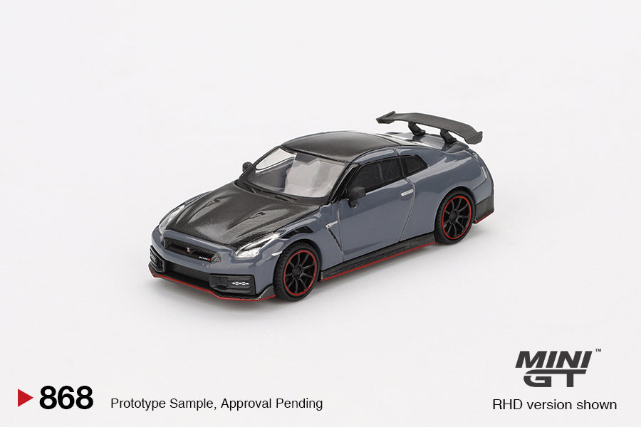 MiniGT - Nissan GT-R Nismo 2024 NISMO (Stealth Grey) - 1:64 Scale