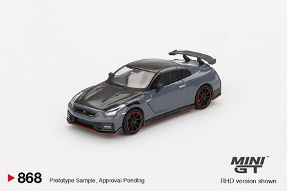 MiniGT - Nissan GT-R Nismo 2024 NISMO (Stealth Grey) - 1:64 Scale