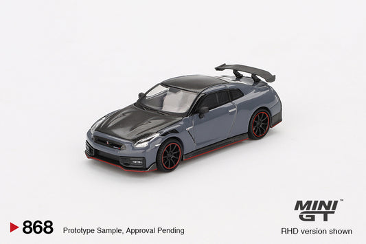 MiniGT - Nissan GT-R Nismo 2024 NISMO (Stealth Grey) - 1:64 Scale