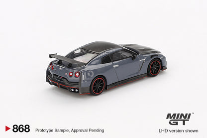 MiniGT - Nissan GT-R Nismo 2024 NISMO (Stealth Grey) - 1:64 Scale