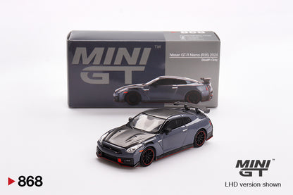MiniGT - Nissan GT-R Nismo 2024 NISMO (Stealth Grey) - 1:64 Scale