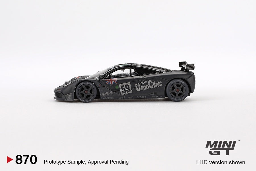 MiniGT - McLaren F1 GTR (Black) - 1:64 Scale
