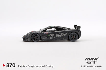 MiniGT - McLaren F1 GTR (Black) - 1:64 Scale