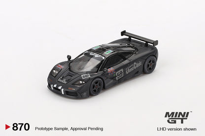 MiniGT - McLaren F1 GTR (Black) - 1:64 Scale