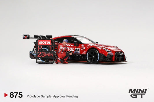 MiniGT - Nissan GT-R NISMO #23 'MOTUL AUTECH GT-R 2021' SUPER GT SERIES