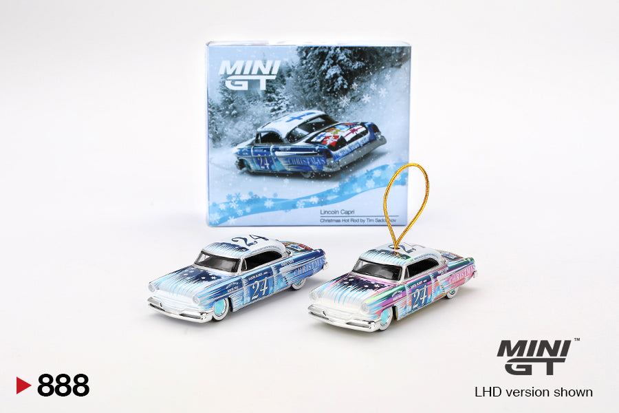 MiniGT - Lincoln Capri Christmas Hot Rod by Tim Sadchikov 2024 Christmas Edition