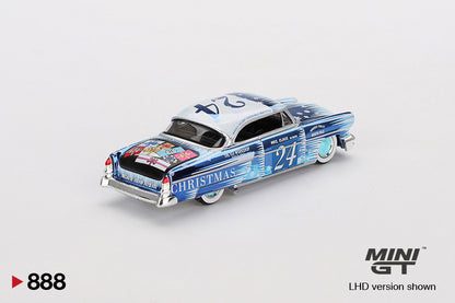 MiniGT - Lincoln Capri Christmas Hot Rod by Tim Sadchikov 2024 Christmas Edition