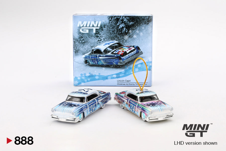 MiniGT - Lincoln Capri Christmas Hot Rod by Tim Sadchikov 2024 Christmas Edition