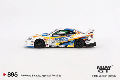 MiniGT - Nissan LB-Super Silhouette S15 SILVIA #555 2023 Formula Drift Japan