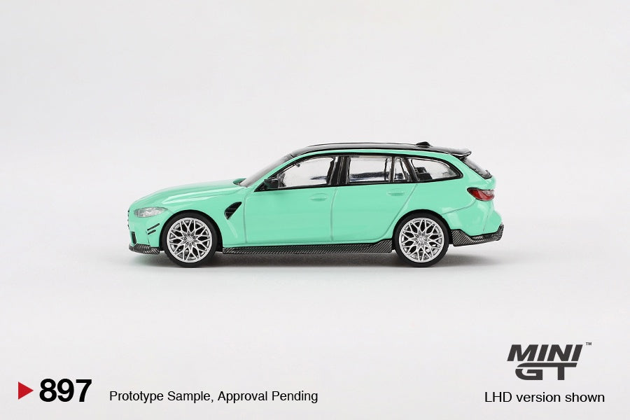 MiniGT - BMW M3 M Performance Touring (Mint Green) - 1:64 Scale