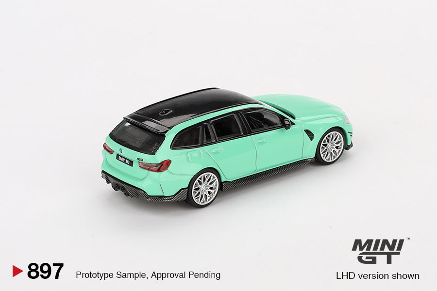 MiniGT - BMW M3 M Performance Touring (Mint Green) - 1:64 Scale