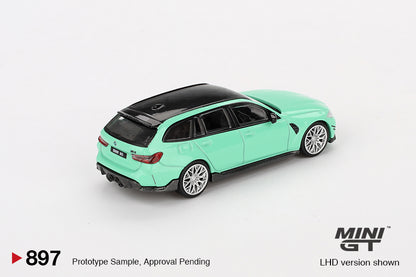 MiniGT - BMW M3 M Performance Touring (Mint Green) - 1:64 Scale