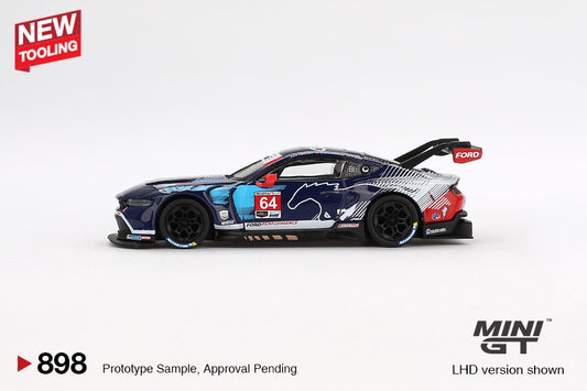 MiniGT - Ford Mustang GT3 #64 Ford Multimatic Motorsports 2024 IMSA Daytona 24 Hrs