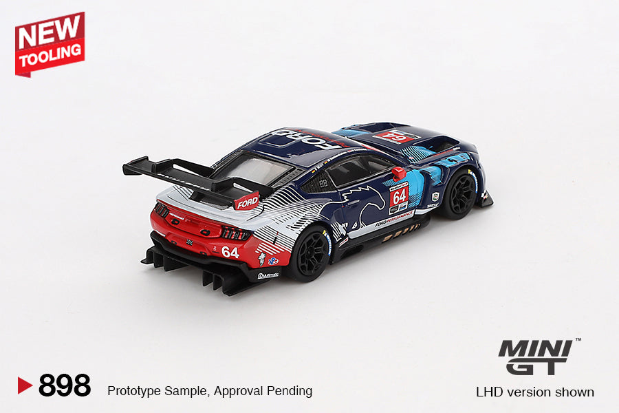 MiniGT - Ford Mustang GT3 #64 Ford Multimatic Motorsports 2024 IMSA Daytona 24 Hrs