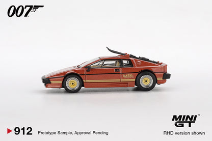 MiniGT - 1981 Lotus Esprit Turbo 'For Your Eyes Only' James Bond Series (Japanese Card) - 1:64 Scale