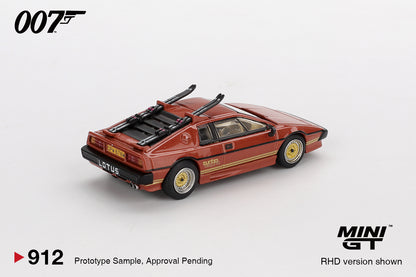 MiniGT - 1981 Lotus Esprit Turbo 'For Your Eyes Only' James Bond Series (Japanese Card) - 1:64 Scale