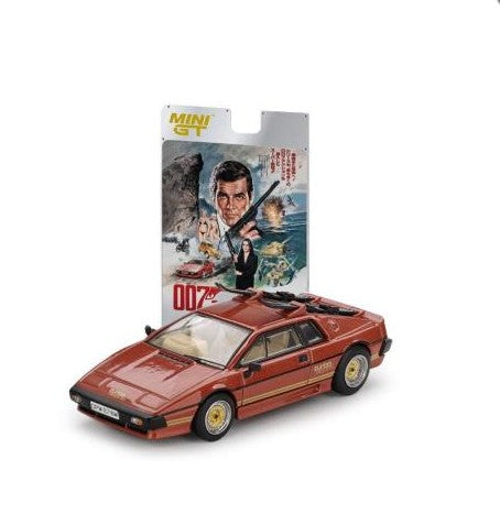 MiniGT - 1981 Lotus Esprit Turbo 'For Your Eyes Only' James Bond Series (Japanese Card) - 1:64 Scale