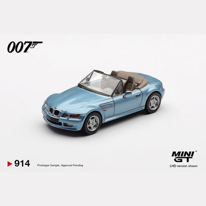 MiniGT - 1995 BMW Z3 'Goldeneye' 007 James Bond Series (Japan Blister)