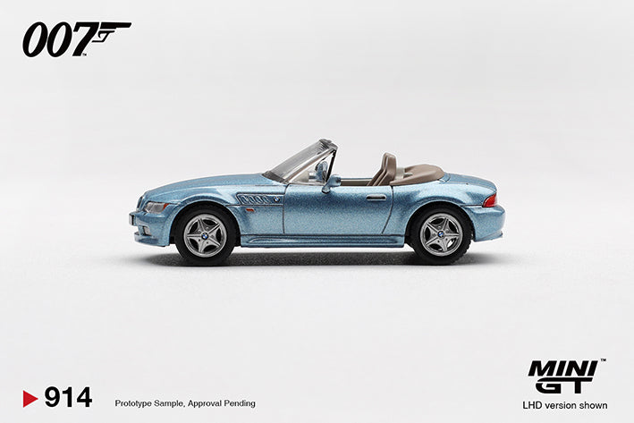 MiniGT - 1995 BMW Z3 'Goldeneye' 007 James Bond Series (Japan Blister)