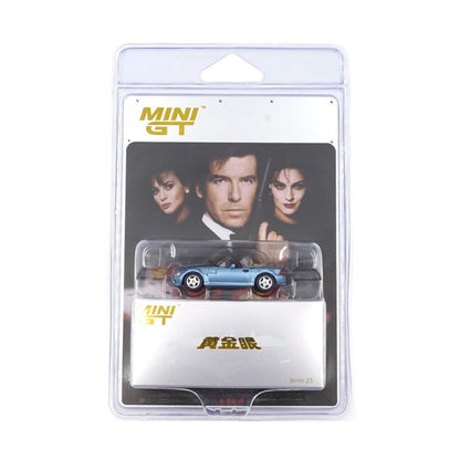 MiniGT - 1995 BMW Z3 'Goldeneye' 007 James Bond Series (Trad Chinese Blister)