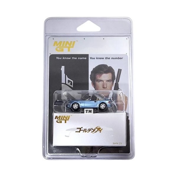 MiniGT - 1995 BMW Z3 'Goldeneye' 007 James Bond Series (Japan Blister)