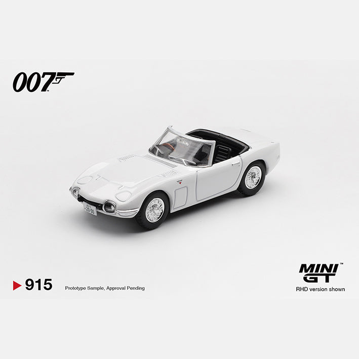 MiniGT - 1967 Toyota 2000GT 'You Only Live Twice' 007 James Bond Series (Japanese Blister)