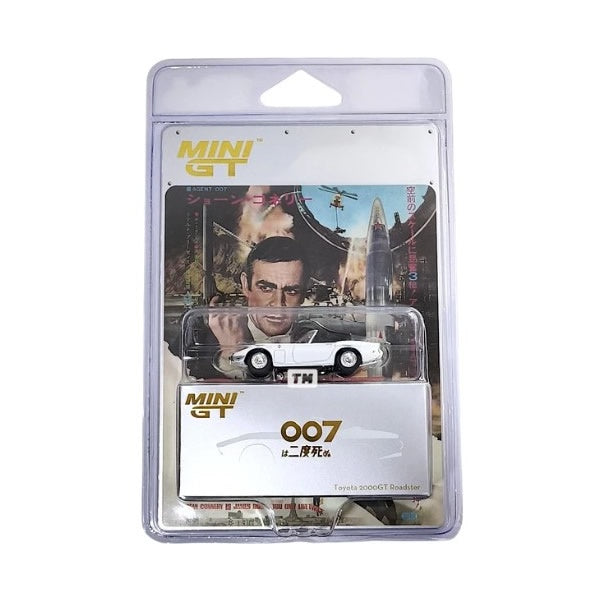 MiniGT - 1967 Toyota 2000GT 'You Only Live Twice' 007 James Bond Series (Japanese Blister)
