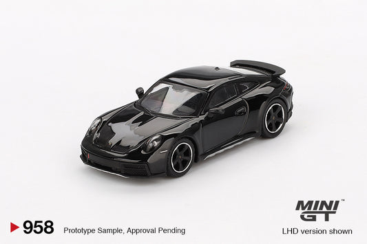 MiniGT - Porsche 911 (992) Dakar (Black) - 1:64 Scale