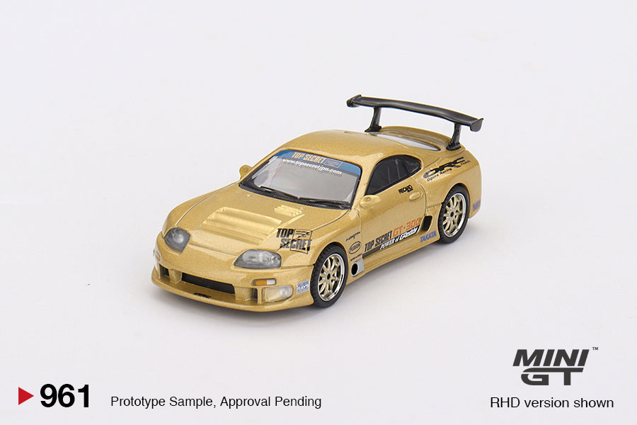MiniGT - Toyota Supra (A80) Top Secret GT-300 - Top Secret Gold