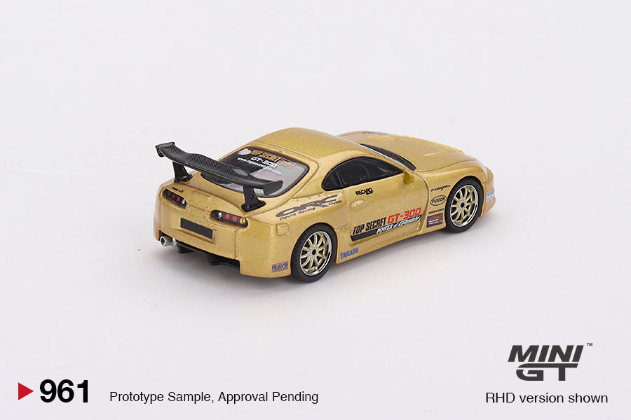 MiniGT - Toyota Supra (A80) Top Secret GT-300 - Top Secret Gold